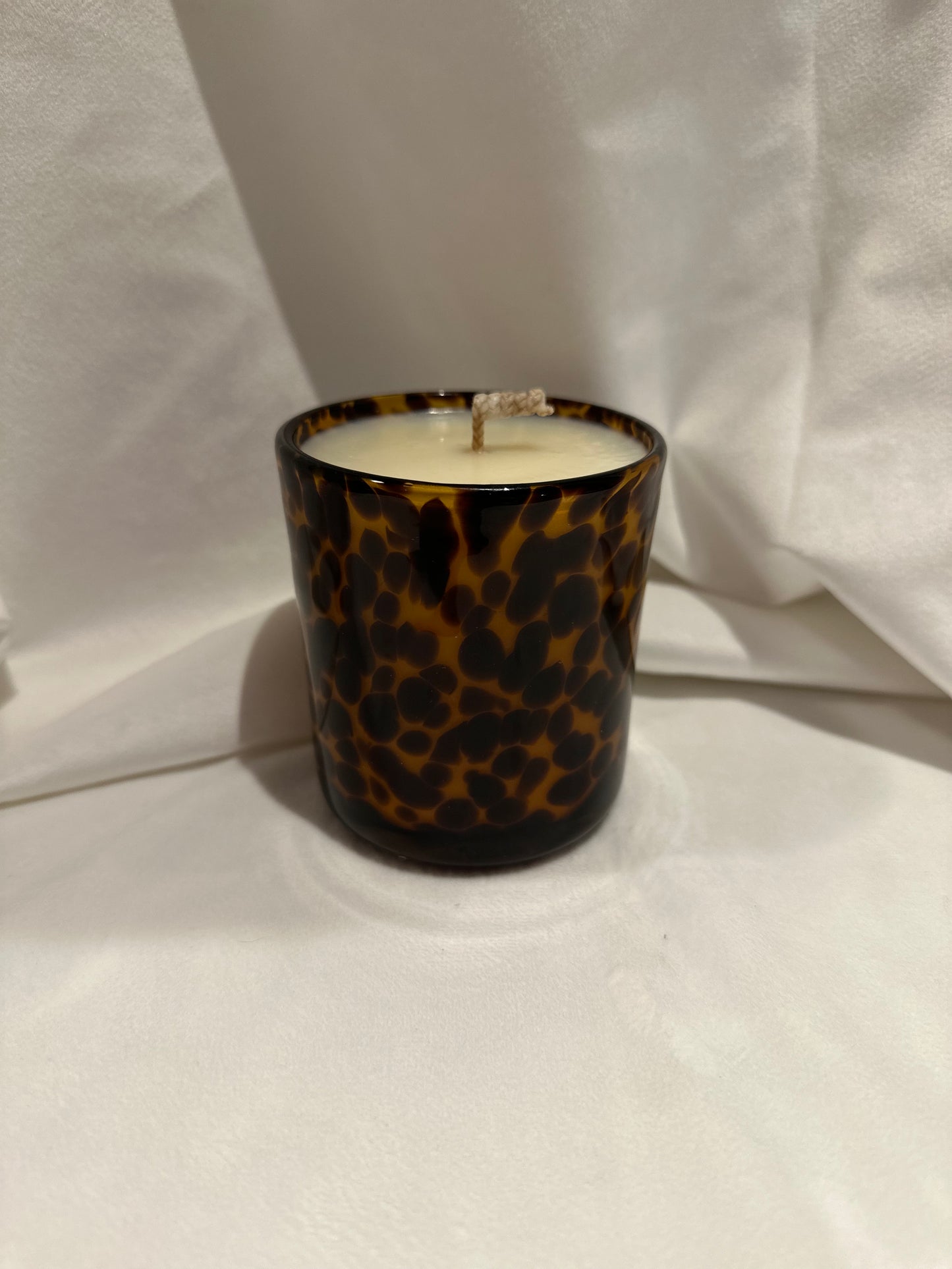 Dalmation Glass Candle